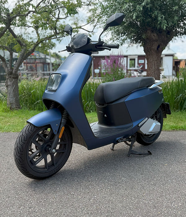 IVA NCE Pro Matblauw Long Range 90km/u Motorscooter 2023