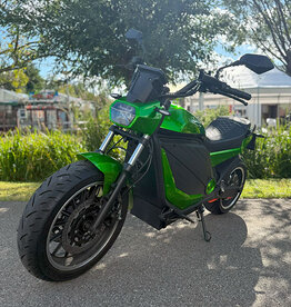 ZEUS E-ZEUS Pro Elektrische Motorfiets Groen 110km/u - 2023