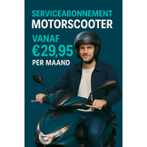 Motorscooter - Service Abonnement per maand motorscooter