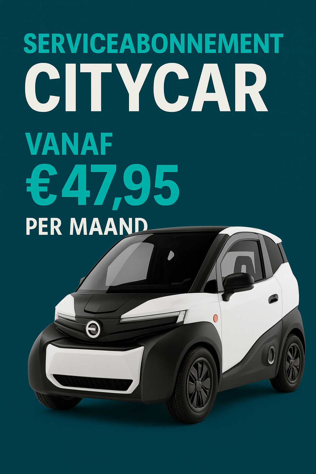 Citycar - Service Abonnement per maand Citycar