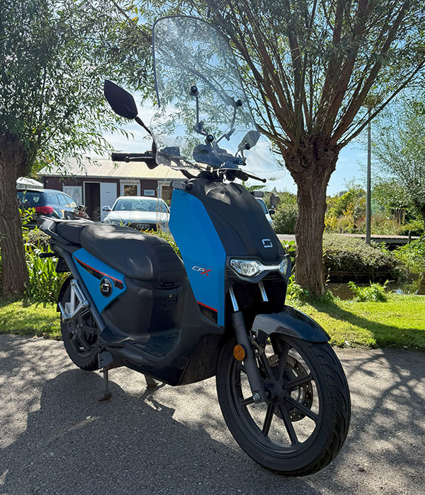 Super Soco CPX 45km/u Blauw 2024