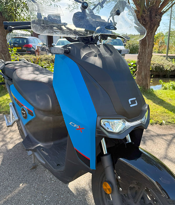 Super Soco CPX 45km/u Blauw 2024