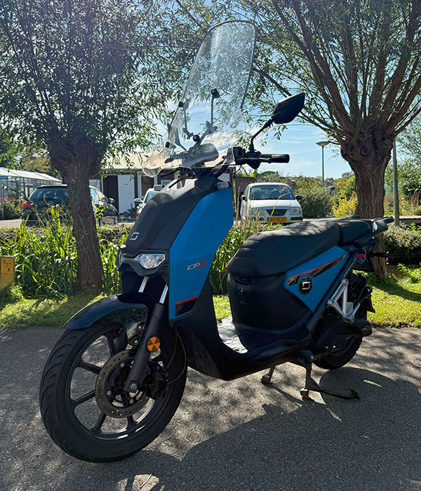 Super Soco CPX 45km/u Blauw 2024
