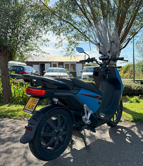 Super Soco CPX 45km/u Blauw 2024