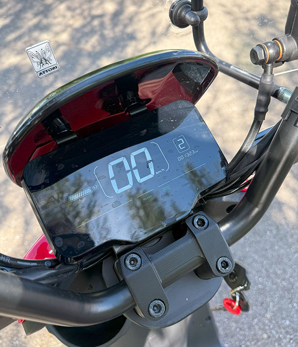 IVA E-GO S4 25km/u Rood 2023