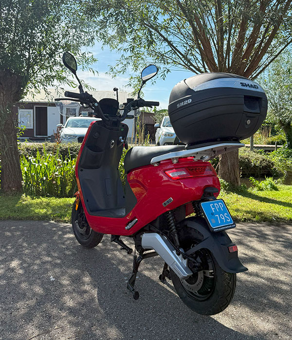 IVA E-GO S4 25km/u Rood 2023