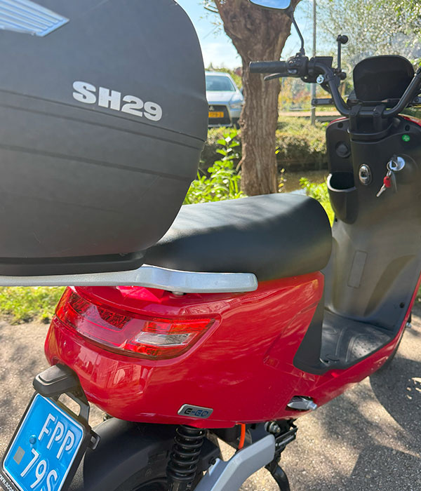 IVA E-GO S4 25km/u Rood 2023