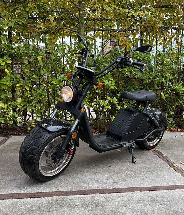 luqi HL 3.0 25km/u Chopper elektrische Zwart 2020 Opknapper