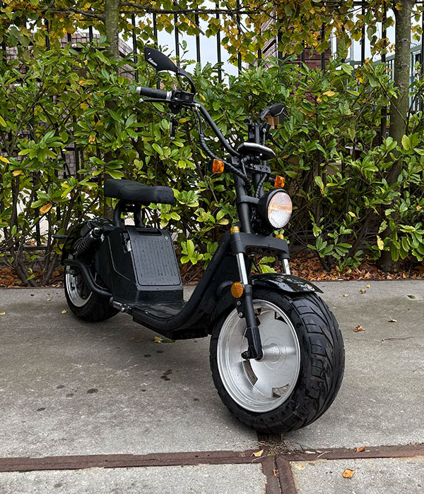 luqi HL 3.0 25km/u Chopper elektrische Zwart 2020 Opknapper