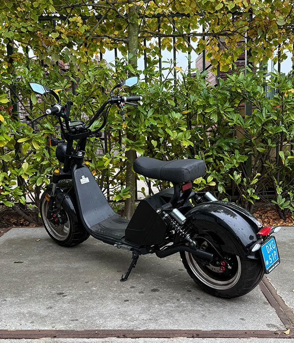 luqi HL 3.0 25km/u Chopper elektrische Zwart 2020 Opknapper