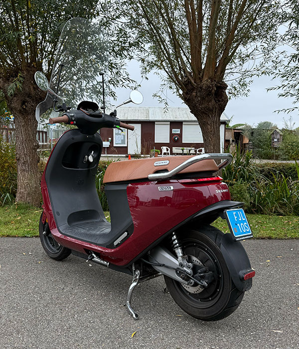 Segway E125S 25km/u Ruby Red 2021