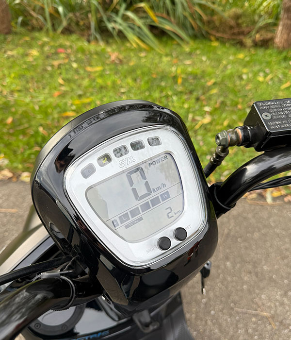 Sym E-Mio 45km/u Matzwart 2025