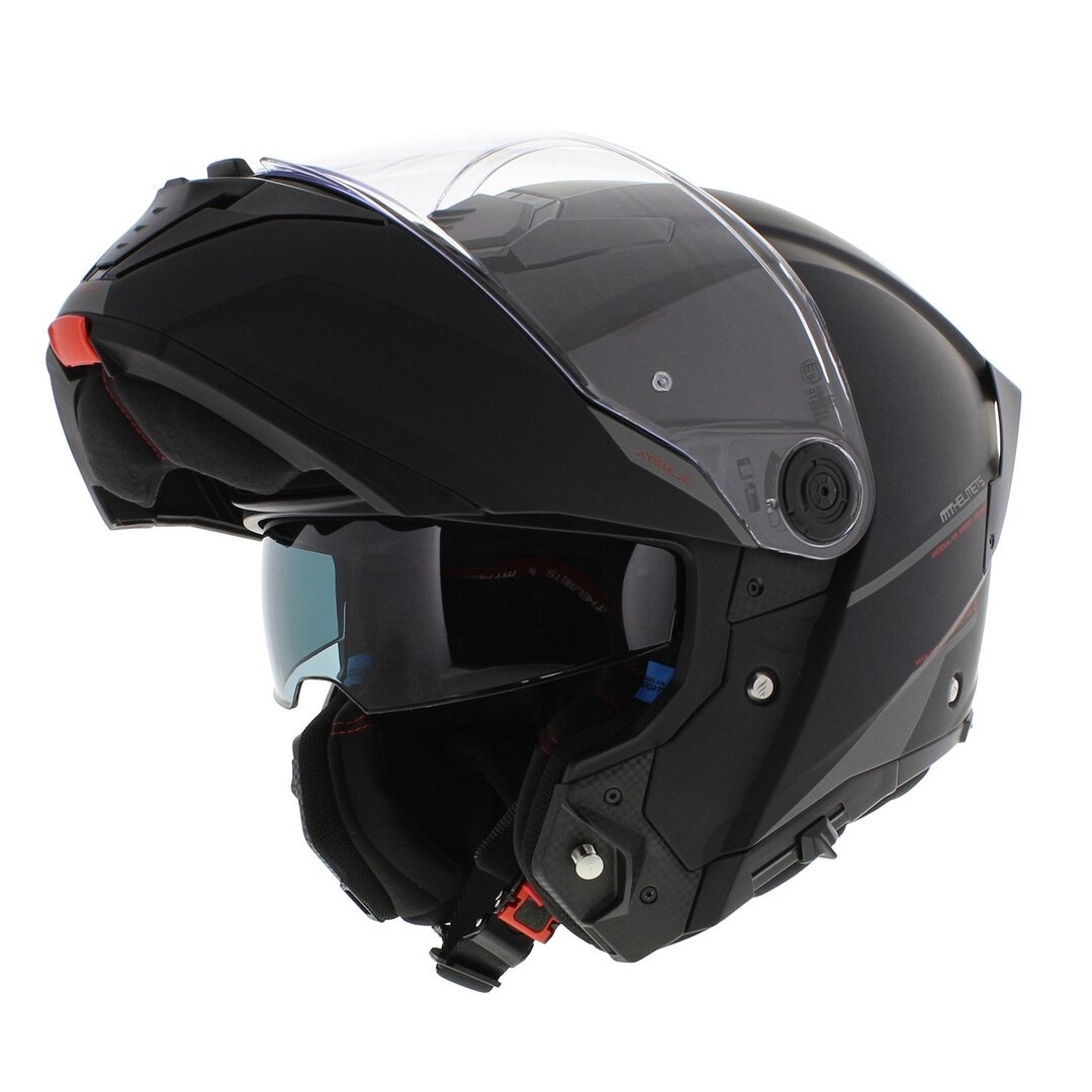 Scooterhelm systeem matzwart