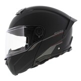 Scooterhelm systeem glanzend zwart