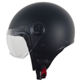 Scooterhelm Jet Matzwart Urban