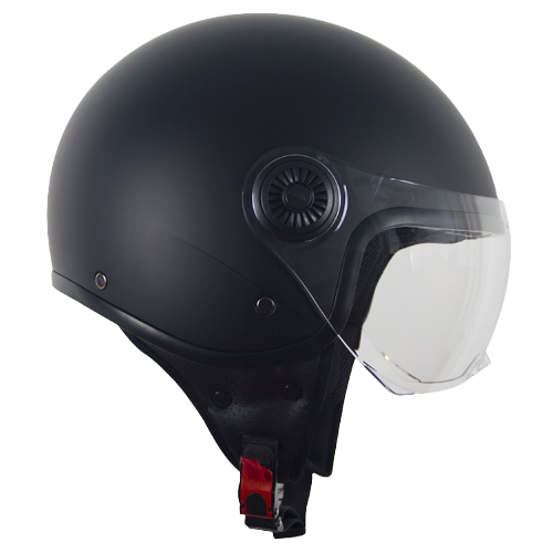 Scooterhelm Jet Matzwart Urban