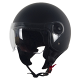 Scooterhelm Jet Matzwart Urban