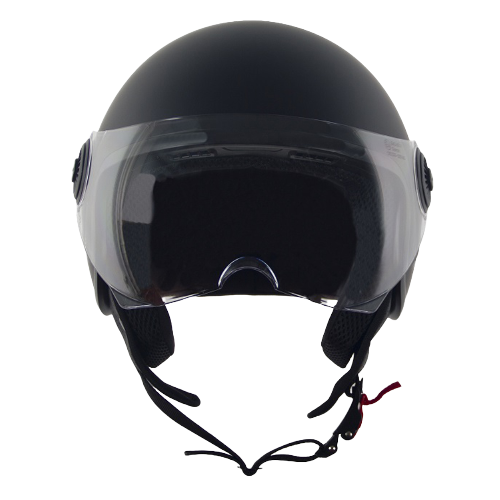 Scooterhelm Jet Matzwart Urban