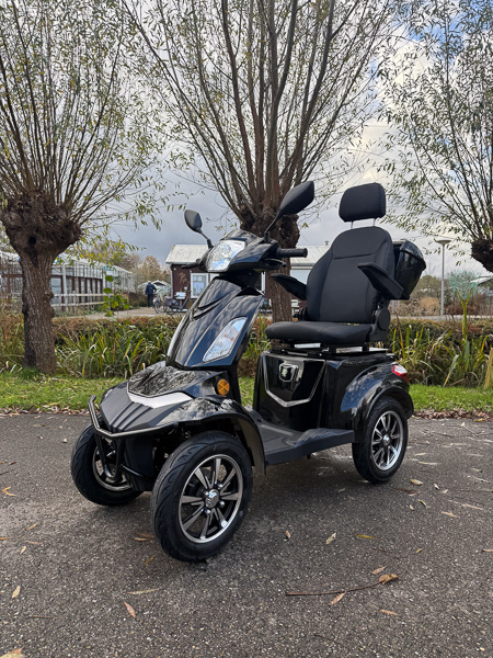 Retelli Liberta 4-wiel scootmobiel Zwart 2025