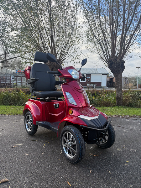 Retelli Liberta 4-wiel scootmobiel Rood 2025