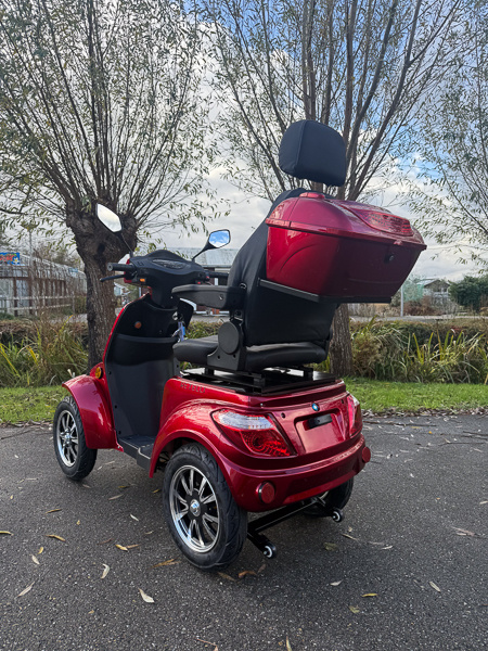 Retelli Liberta 4-wiel scootmobiel Rood 2025