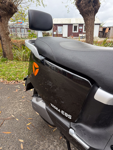 Yadea E8S 45km/u Zwart 2024