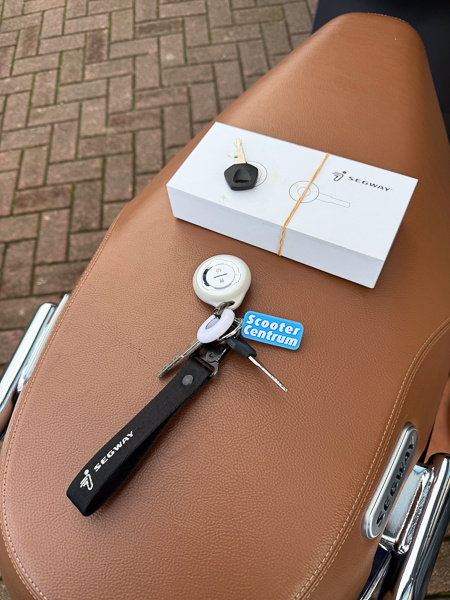 Segway E125S 45km/u Atlantic Blue Glans 2023