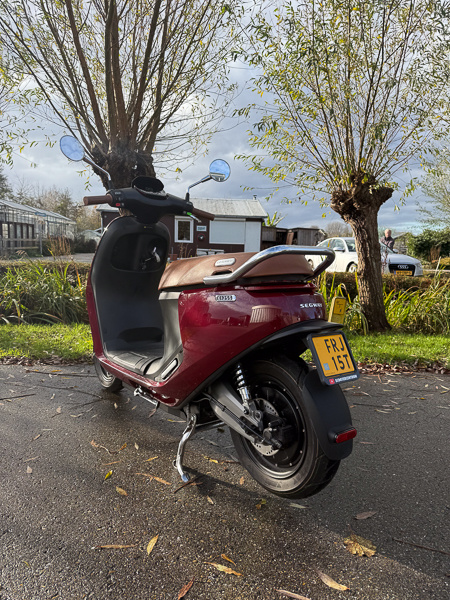Segway E125S 45km/u Ruby Red 2023