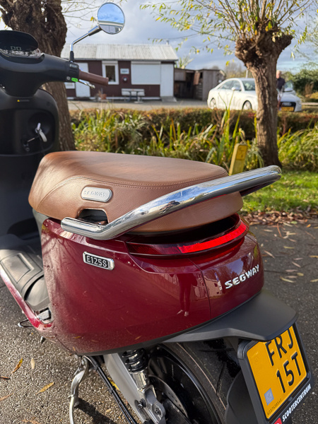 Segway E125S 45km/u Ruby Red 2023