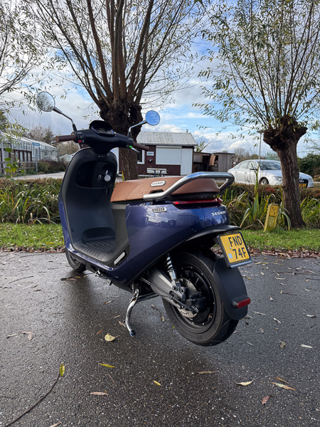 Segway E125S 45km/u Atlantic Blue Glans 2022