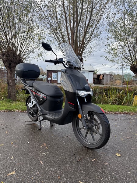 Super Soco CPX 45km/u Zwart Longe Range 2022