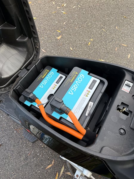 Super Soco CPX 45km/u Zwart Longe Range 2022