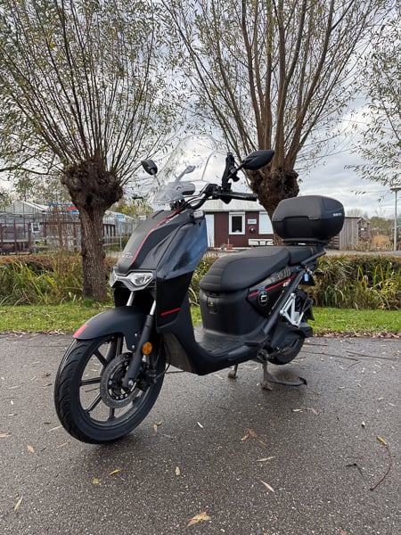 Super Soco CPX 45km/u Zwart Longe Range 2022