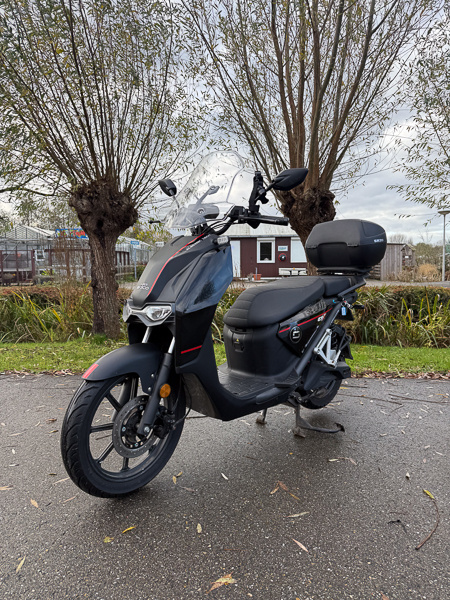 Super Soco CPX 45km/u Zwart Longe Range 2022