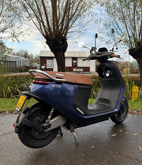 Segway E125S 45km/u Atlantic Blue Glans 2021