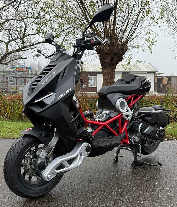 Italjet Dragster Nero Rosso 200 2025