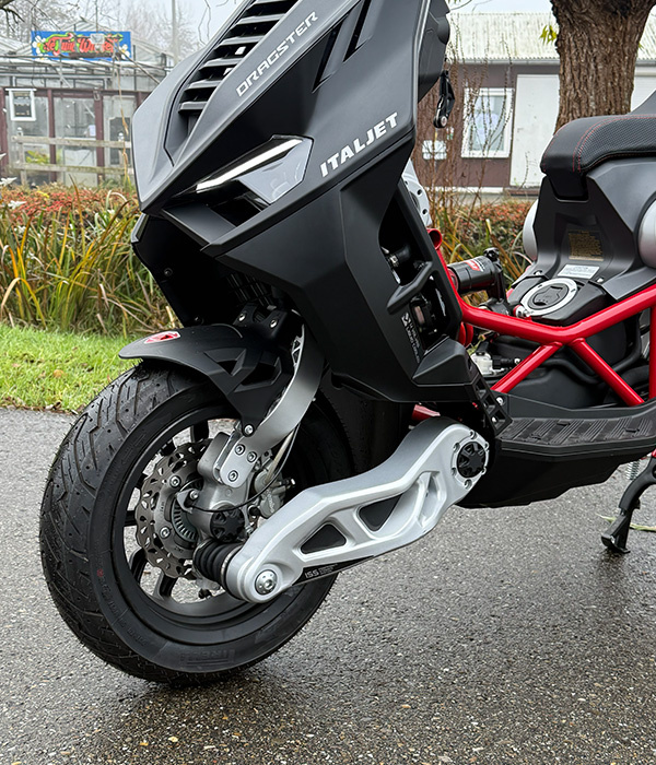 Italjet Dragster Nero Rosso 200 2025