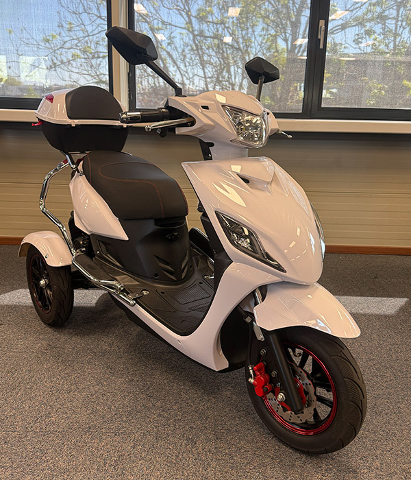IVA T3 Elektrische scootmobiel driewieler Wit - 2024