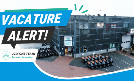 Werken bij Scootercentrum? We groeien hard en zoeken nieuwe collega's!