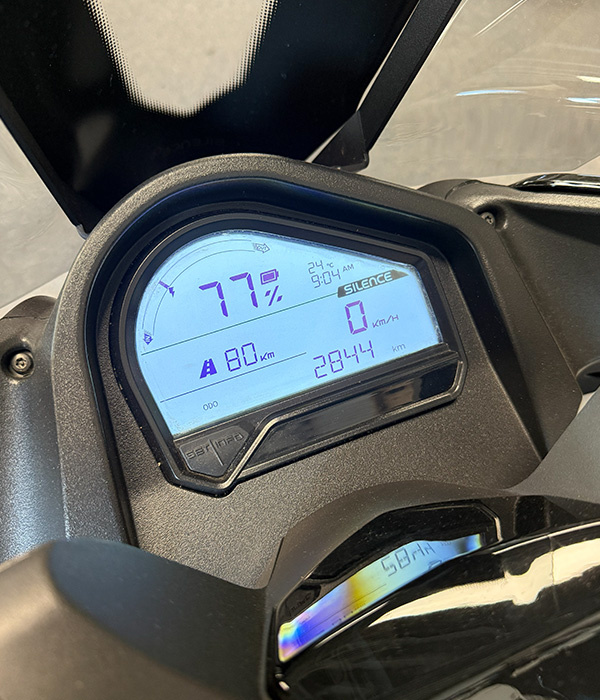 Silence S01 Black 110km/u motorscooter - 2023