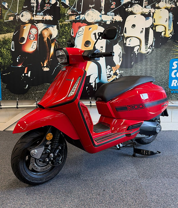 Lambretta X Series X300 SR RED Euro 5 300cc - Motorscooter