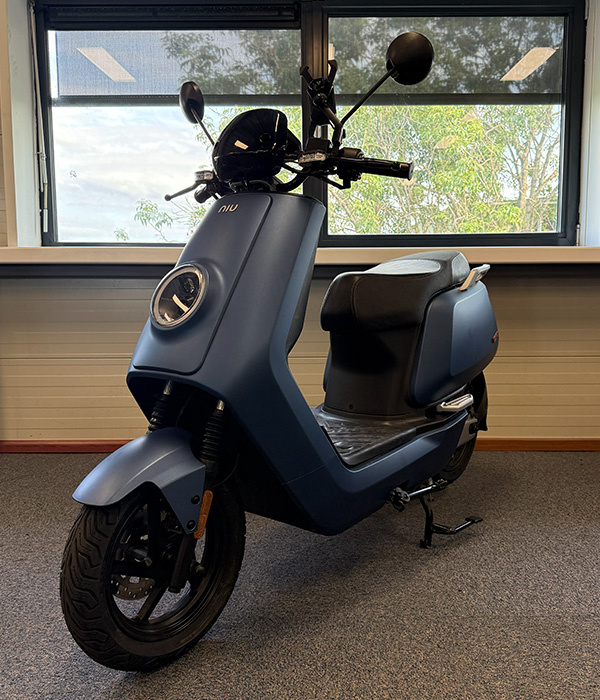 NIU NQi1S Extended Matblauw 45km 60V 35AH 1500W - 2024