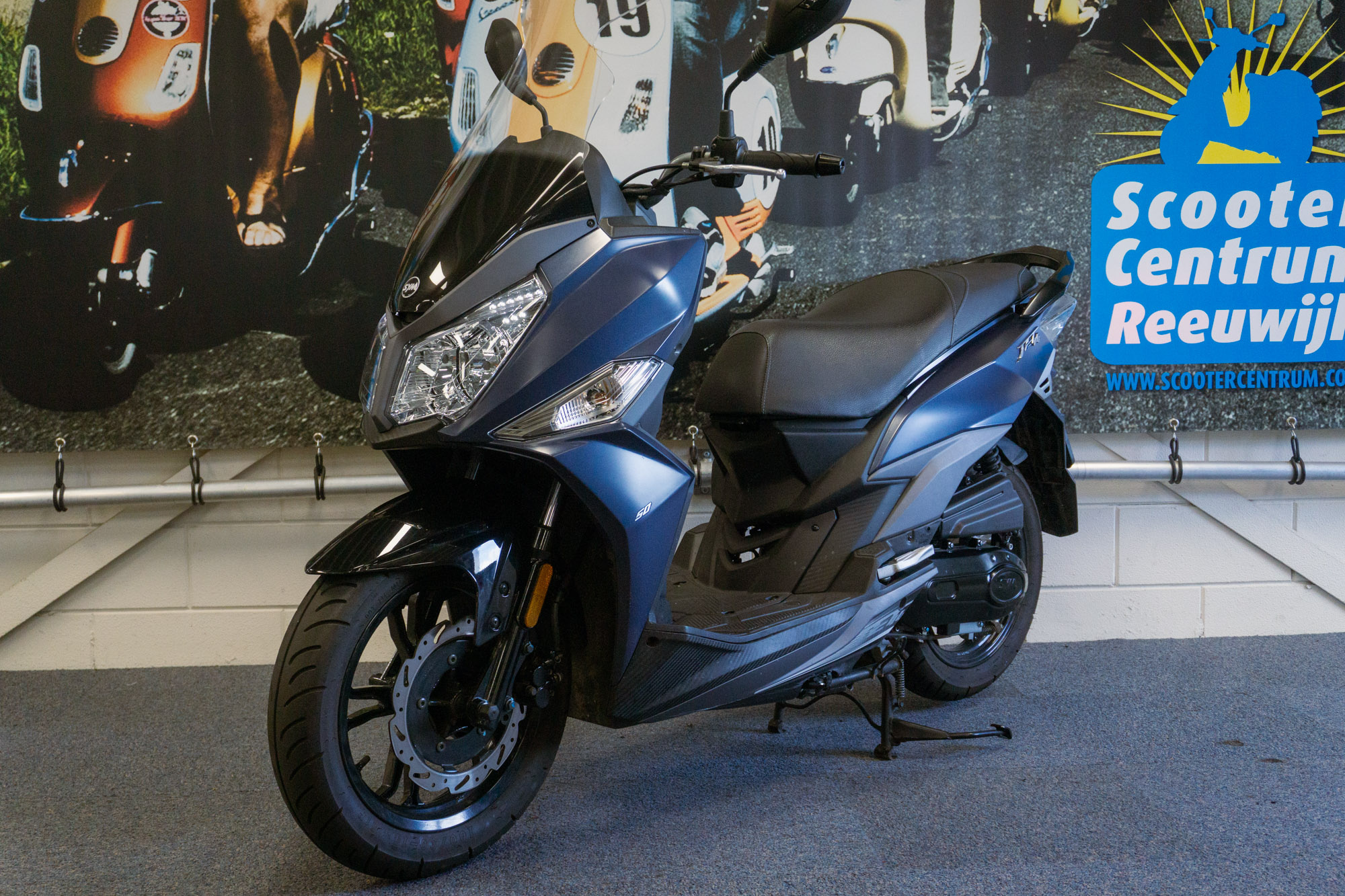 Sym Jet 14 45km/u Matblauw - 2025