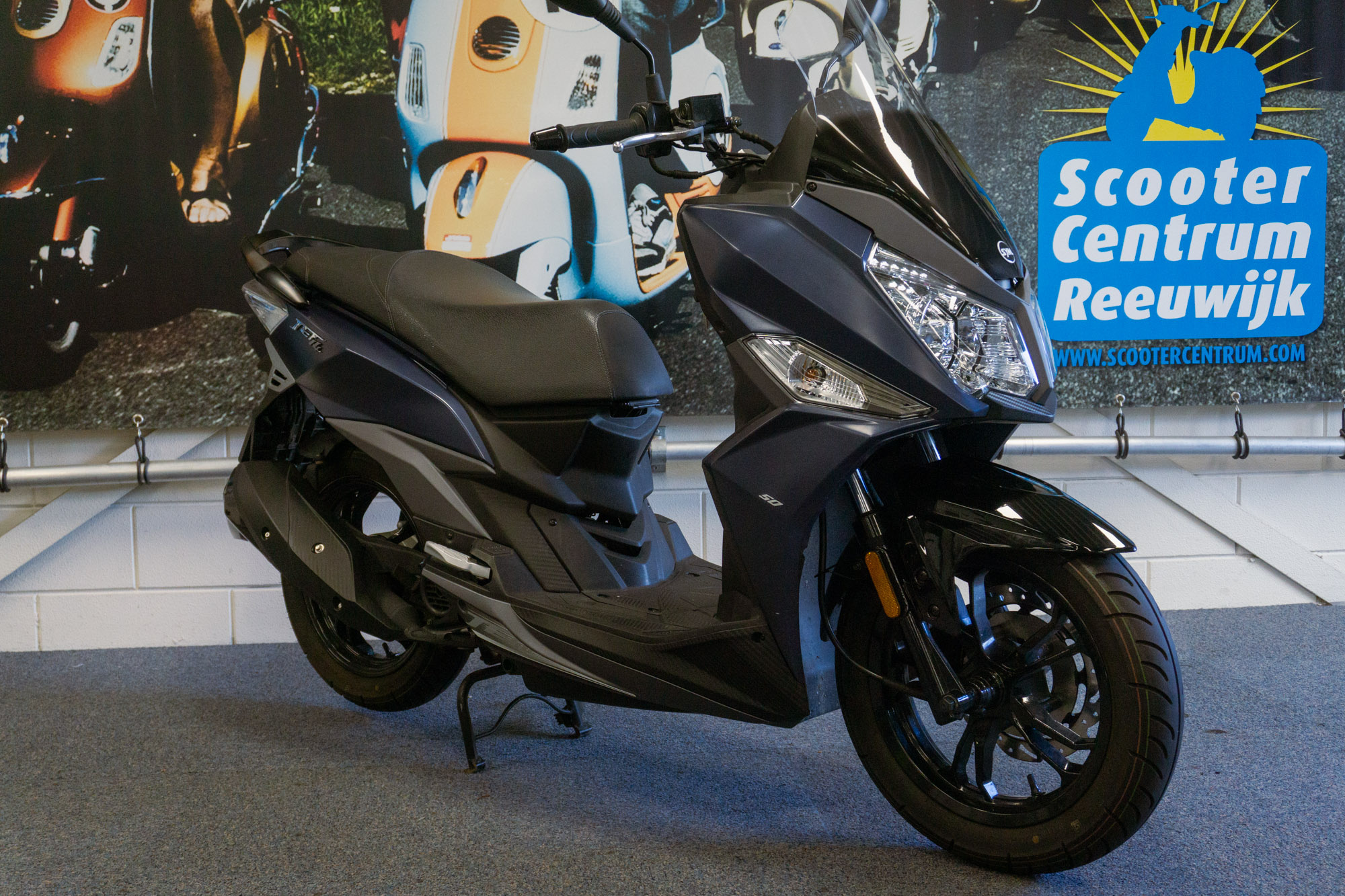 Sym Jet 14 45km/u Matblauw - 2025