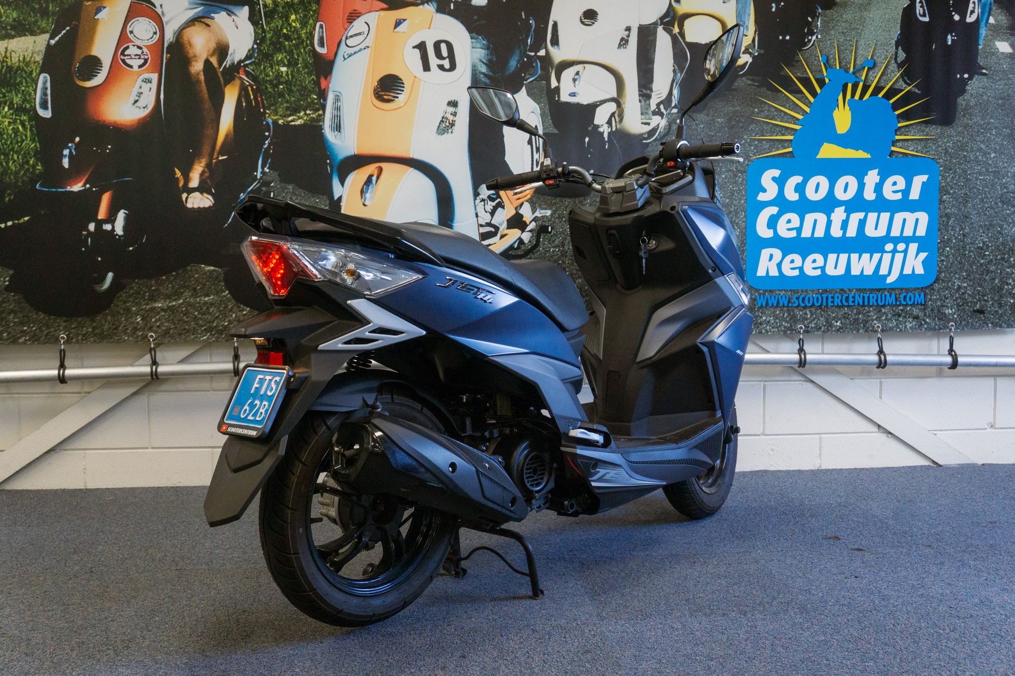 Sym Jet 14 45km/u Matblauw - 2025