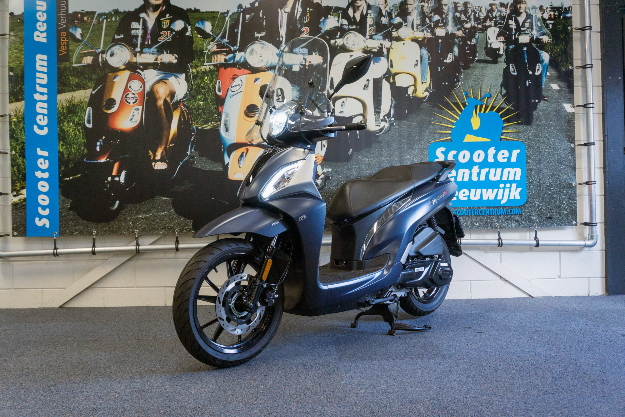 Sym Symphony ST 125cc LC/ABS Blauw 125cc Motorscooter - 2025