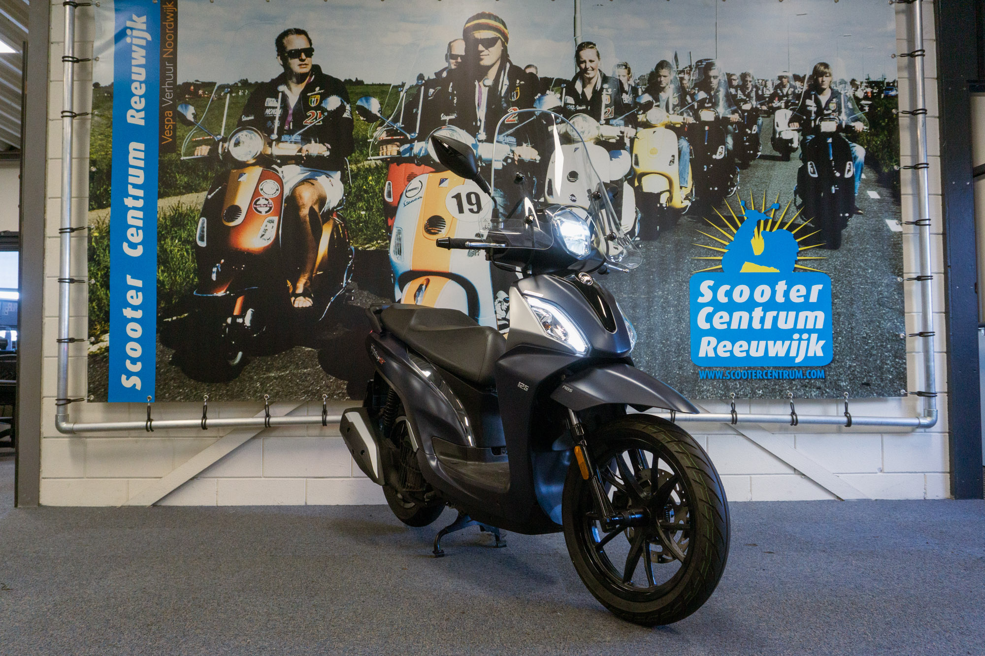 Sym Symphony ST 125cc LC/ABS Blauw 125cc Motorscooter - 2025