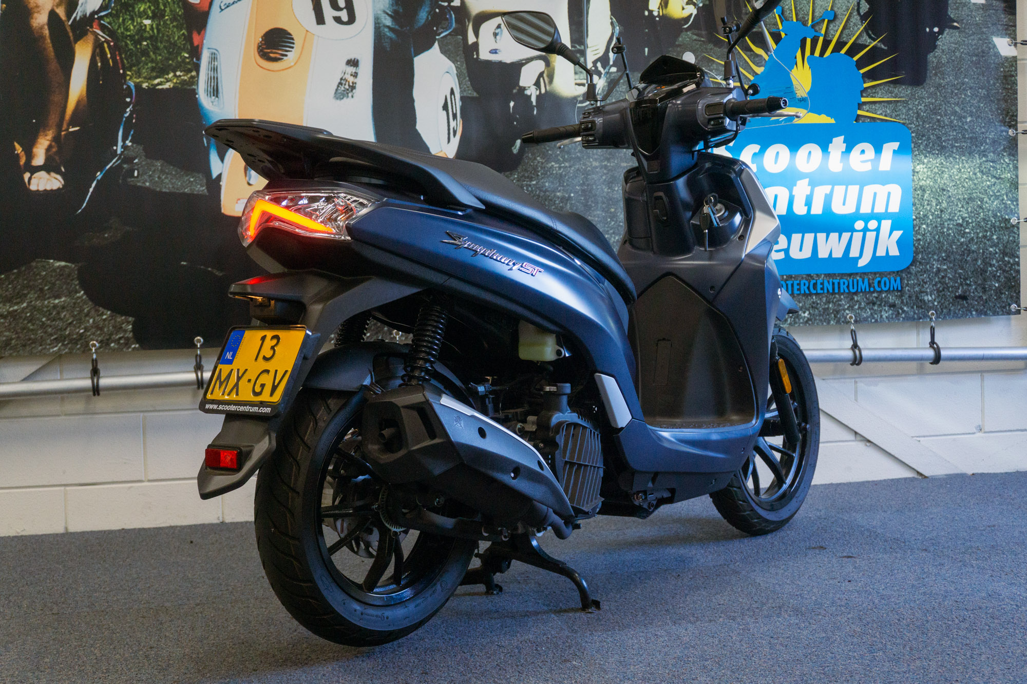 Sym Symphony ST 125cc LC/ABS Blauw 125cc Motorscooter - 2025