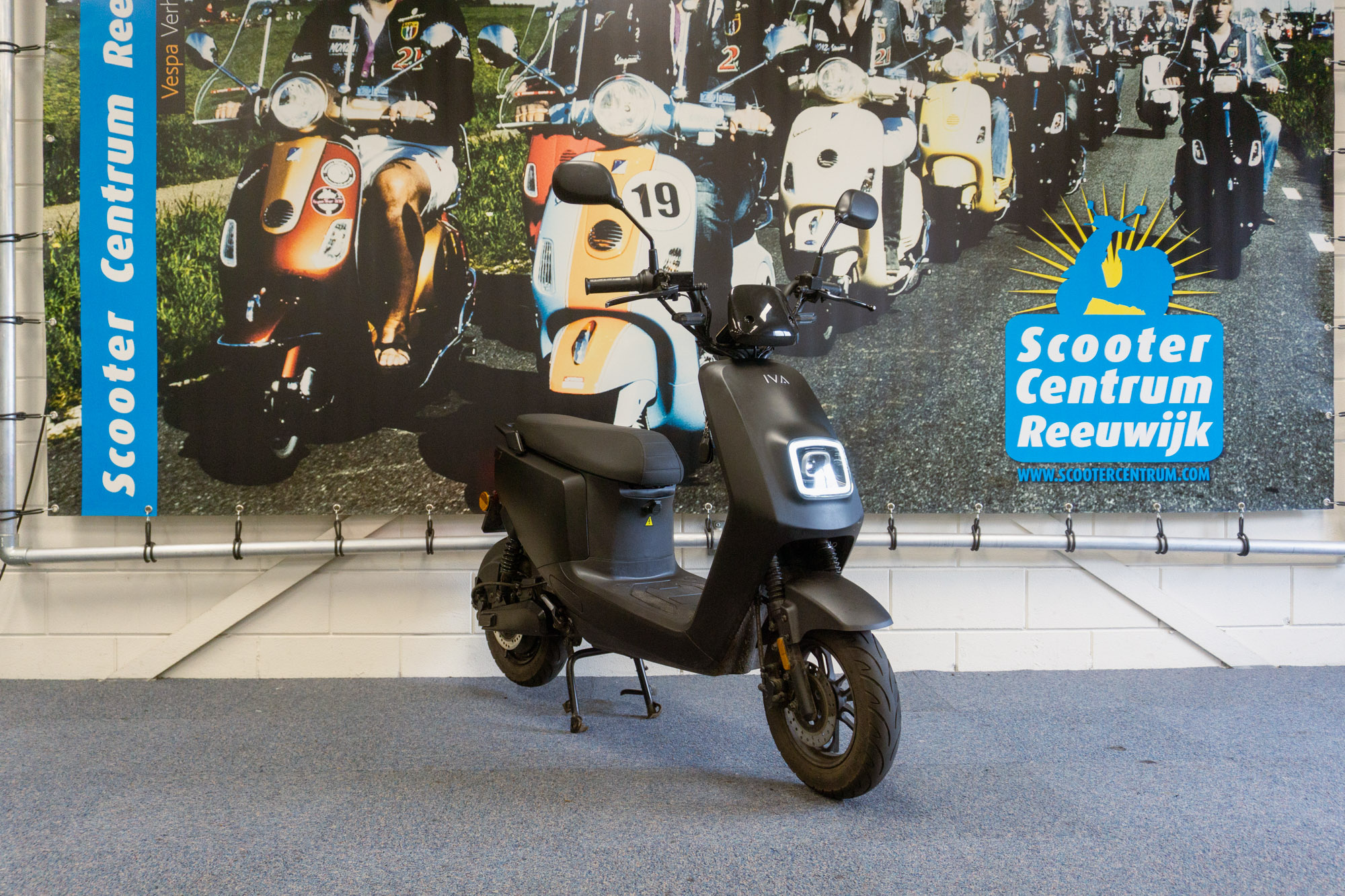 IVA E-GO S4 New 45km/u Matzwart
