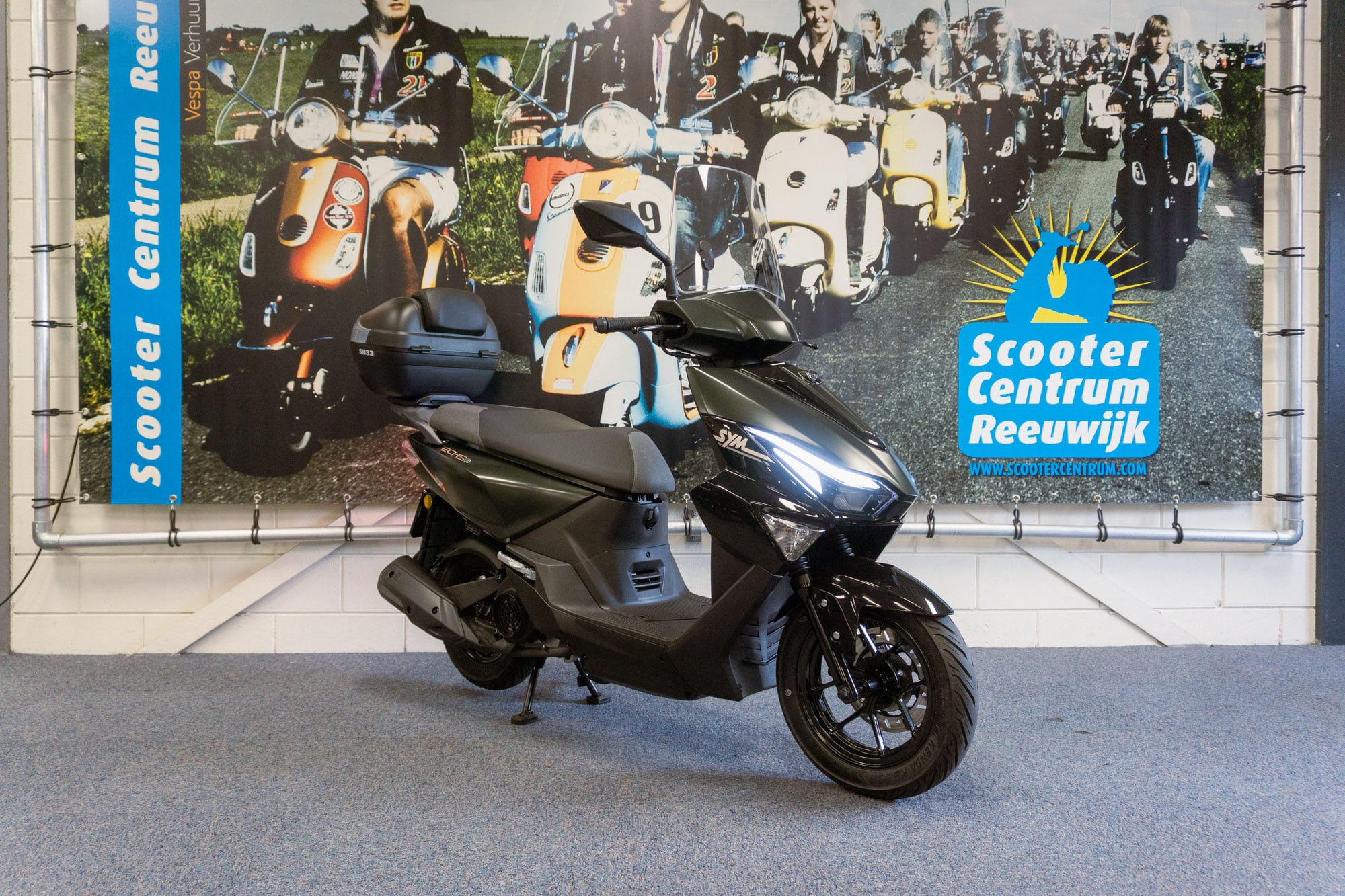 Sym Echs 125 Matzwart - 2026